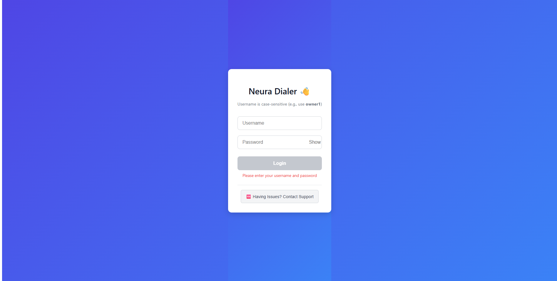 Dialer Dashboard